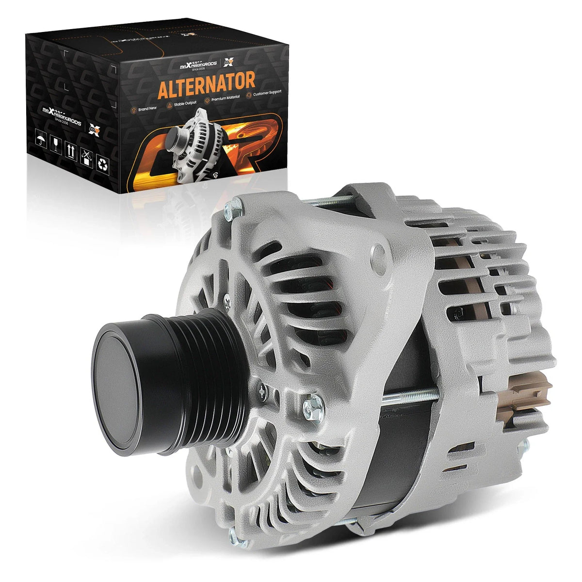 Alternator 160A for 2009-2020 Dodge Journey 2.4L 4801490AA 4801490AC