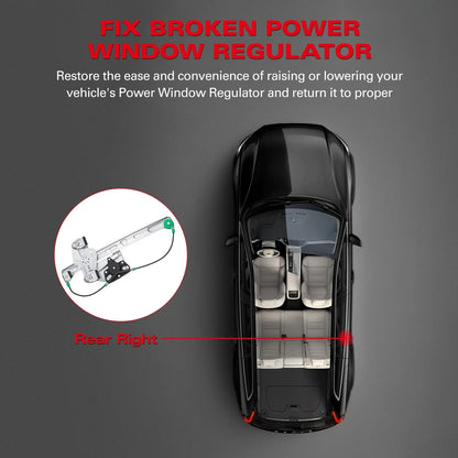 Window Regulator Rear Right Side for Cadillac DeVille (2000–2005)