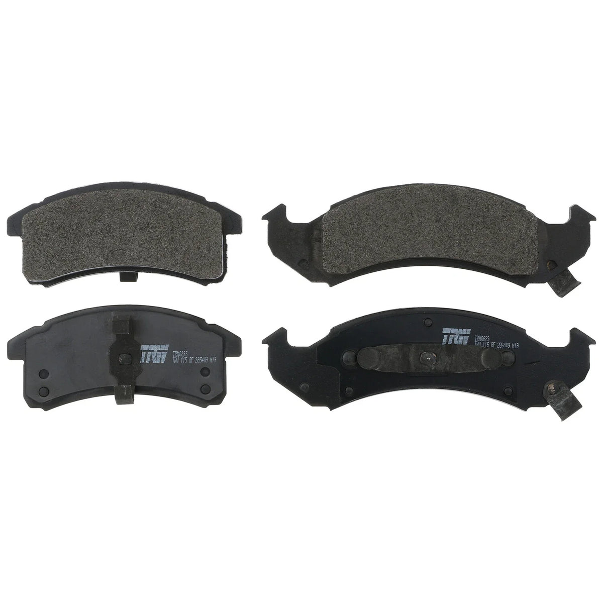 Front Brake Rotor and Pad Set 278mm for Buick, Chevy, Oldsmobile, Pontiac