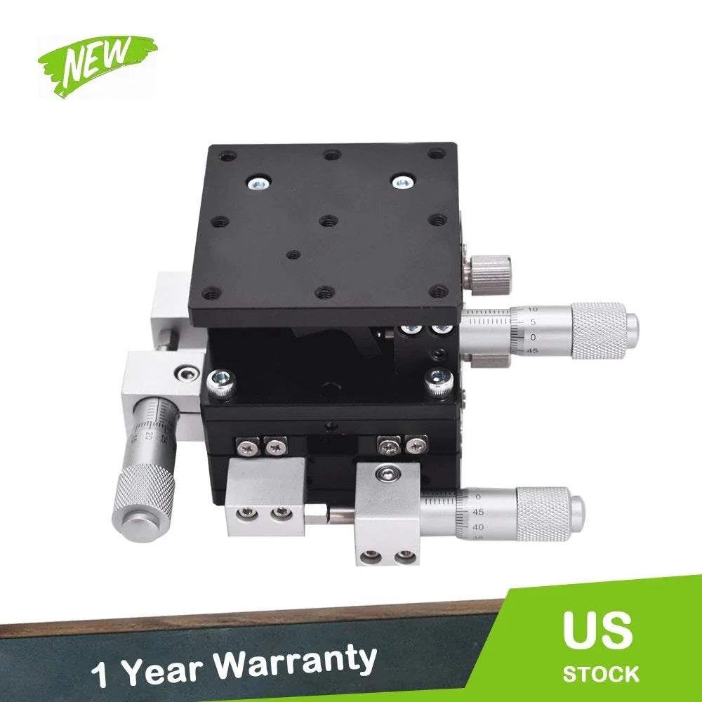 Custom Applications Aluminium 3 Axis Linear Stage