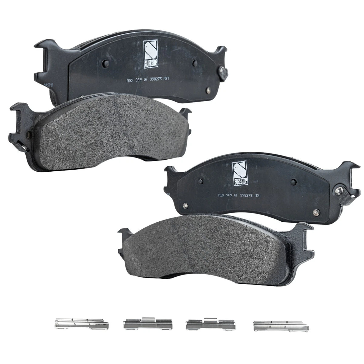 Disc Brake Rotor and Pad Kit for Dodge Ram 2500 (2003–2008)