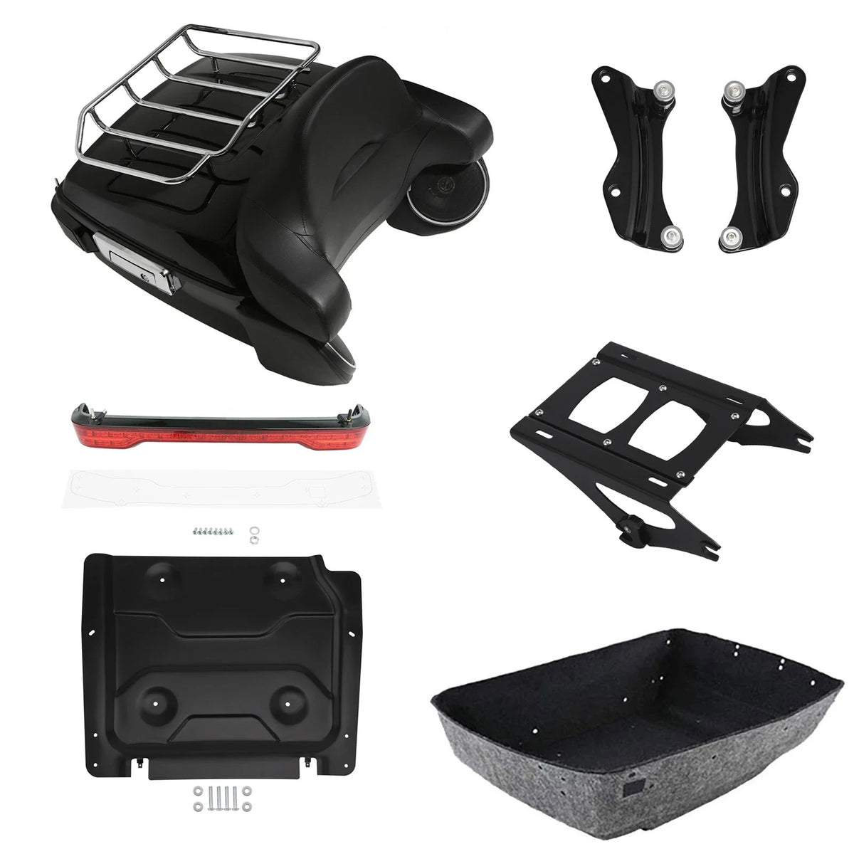 Trunk Pad Mount Plate for Speaker Light - Harley Street Glide 2014-2026