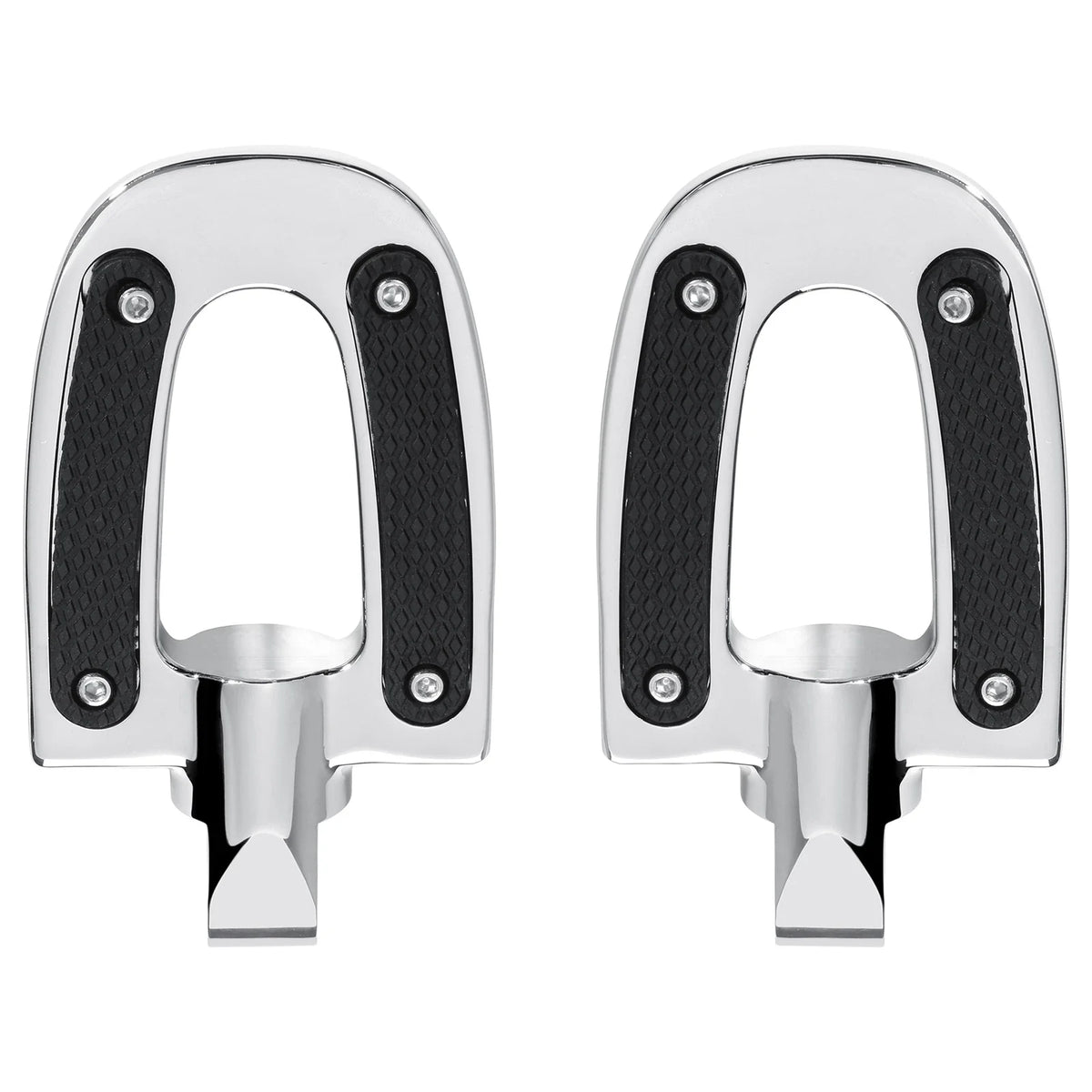 Chrome Passenger Pegs for Low Rider Fat Bob Softail Harley 2018-2023