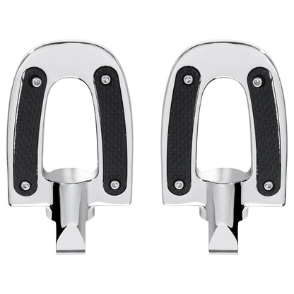 Chrome Passenger Pegs for Low Rider Fat Bob Softail Harley 2018-2023
