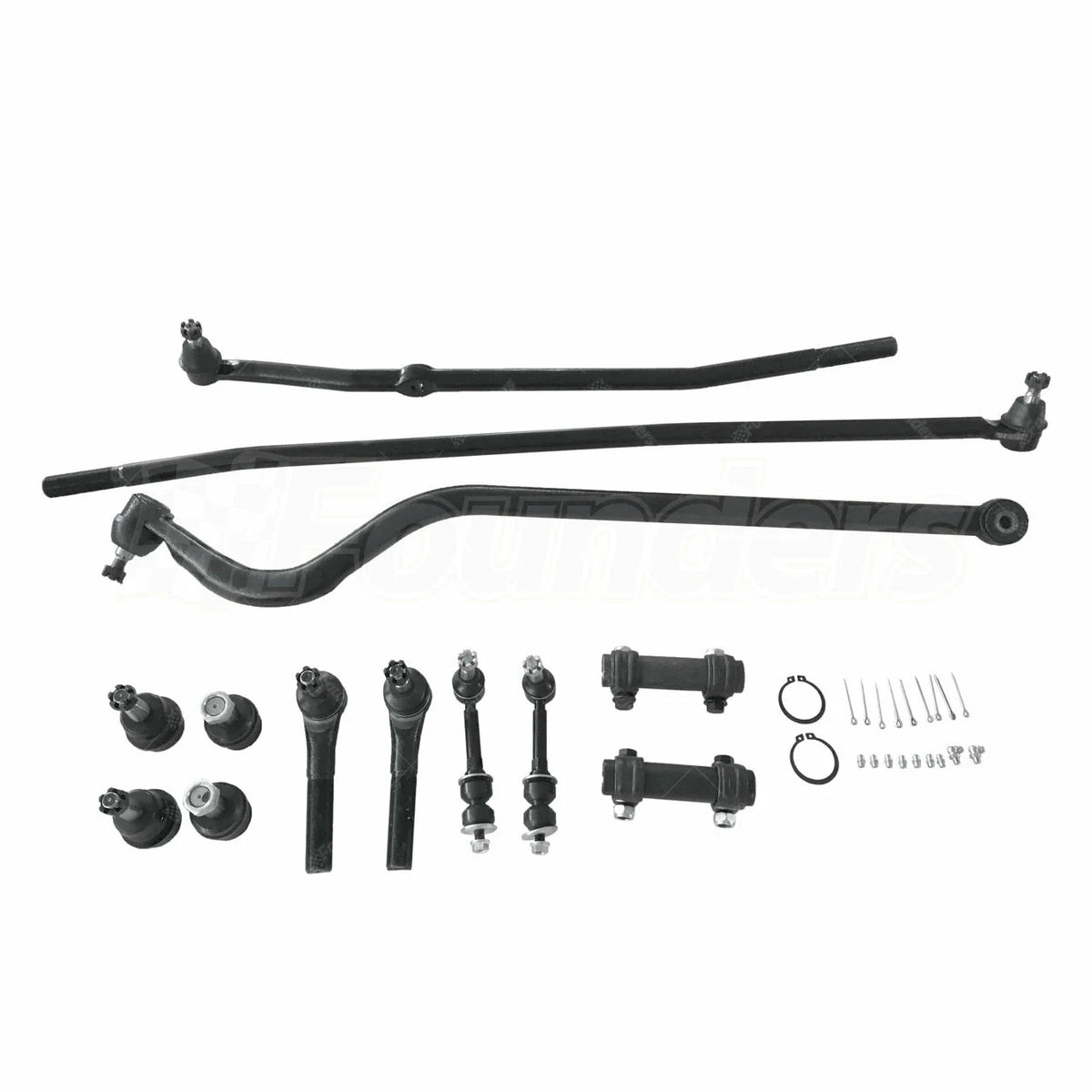 13Pcs Suspension Tie Rods for Dodge Ram 1500 2500 (1998–1999)