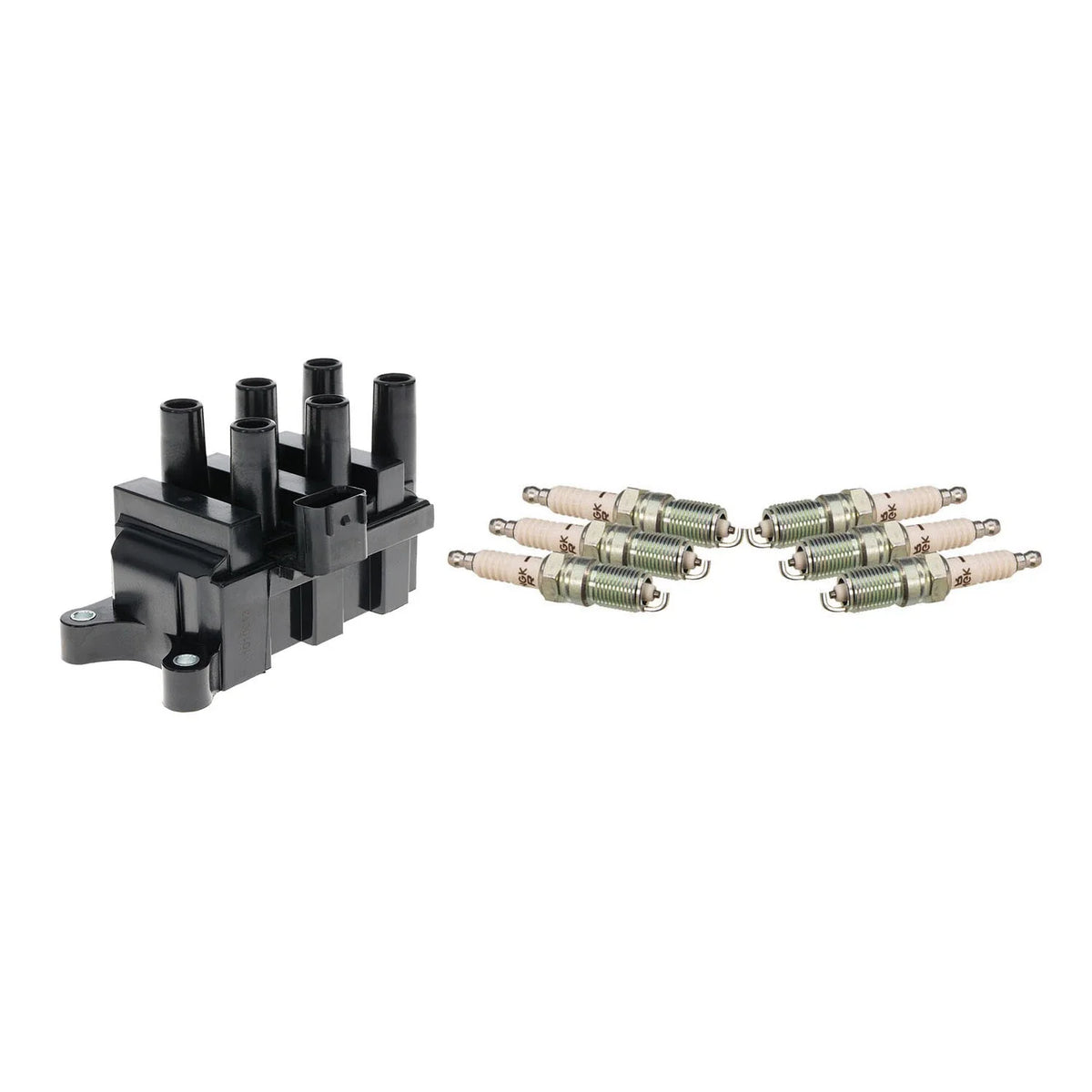 Ignition Coil & NGK Spark Plug Kit for Freestar Sable Windstar (2004–2007)