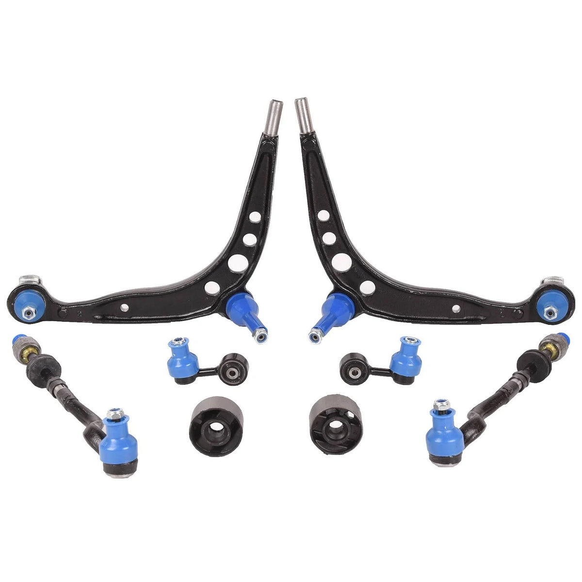 Set of 8 Front Lower Control Arm Tie Rod Sway Bar Links for BMW E36 (1992–2002)