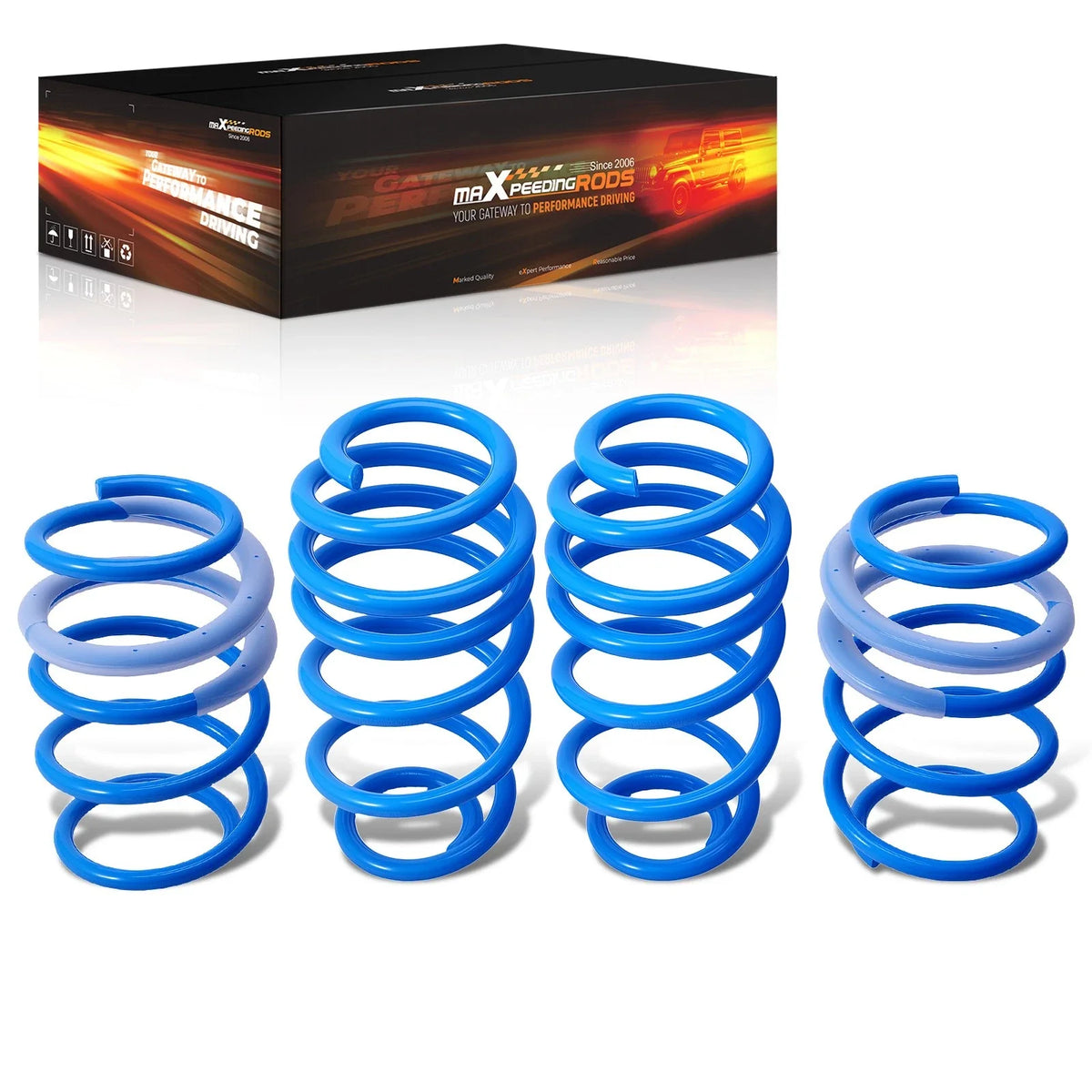 2-Inch Drop Lowering Springs for Honda Accord (2018-2025)