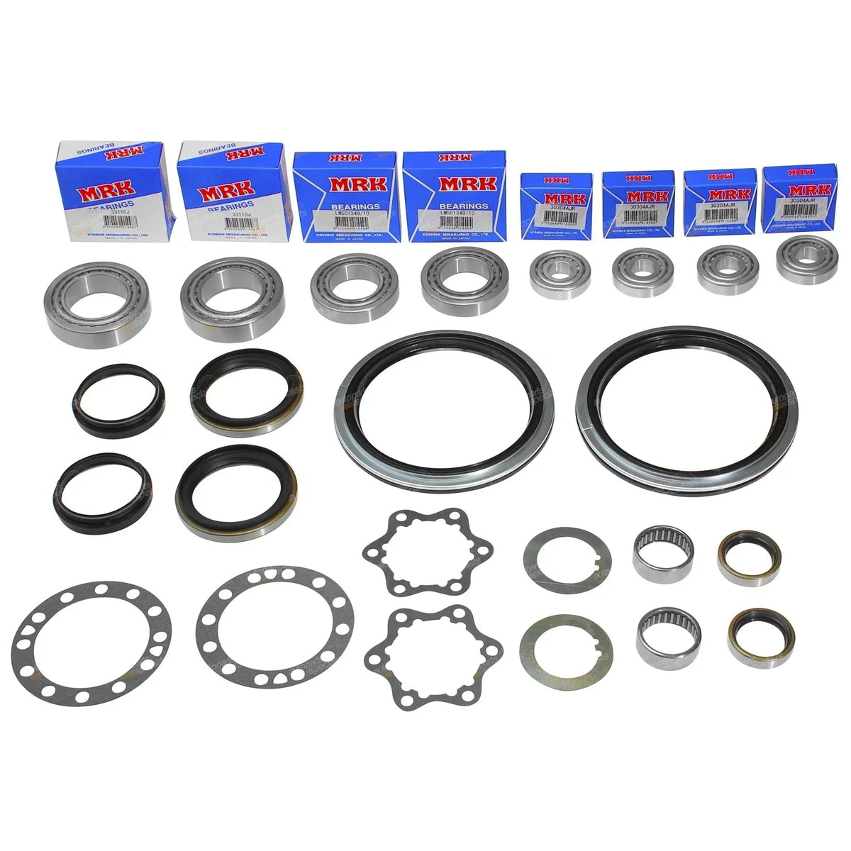 Swivel Hub Seals and Wheel Bearing Repair Kit for Nissan Patrol 1997-2016
