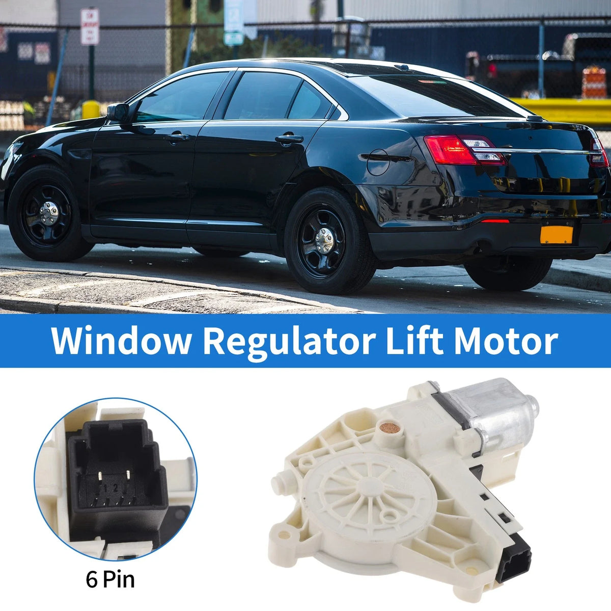 Power Window Regulator Lift Motor No.742190 for Ford Five Hundred (2005–2007)