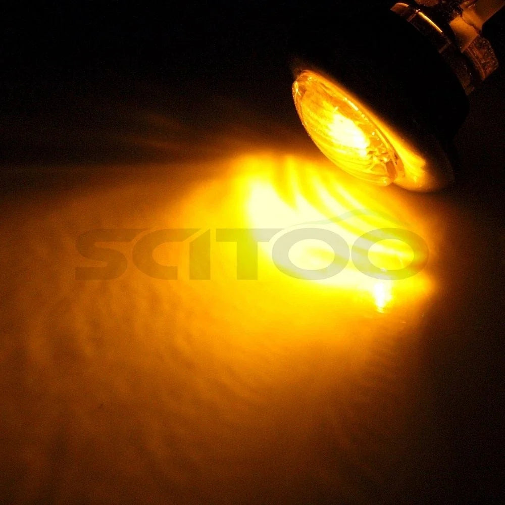 Set of 10 Amber 3/4" LED Side Marker Lights for Freightliner