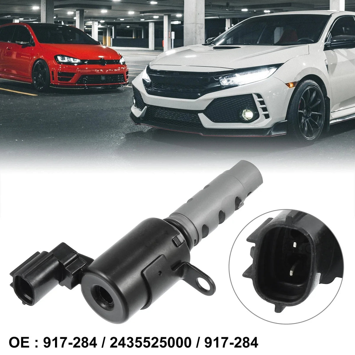 Camshaft Variable Valve Timing Solenoid for Hyundai Kia (24355-25000)