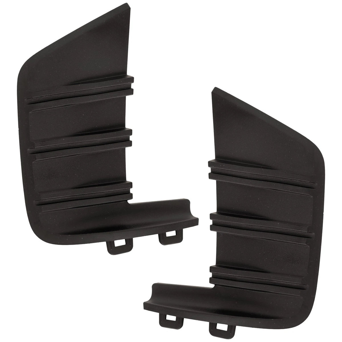 Set of 2 Bumper Face Bar Trims for Chevy (Driver & Passenger Side)
