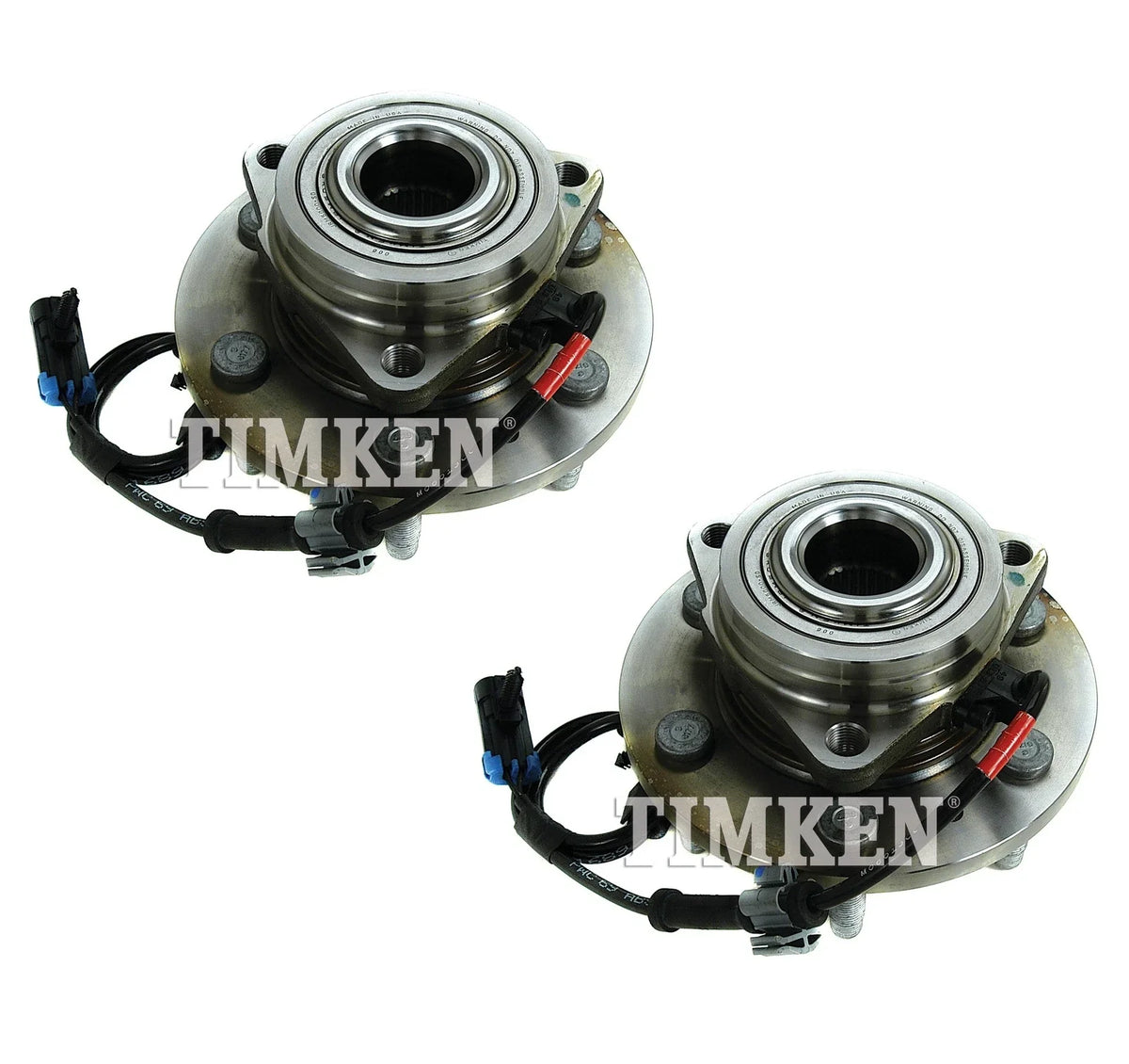 Set of 2 Front Wheel Bearing Hub Assemblies for Cadillac Chevy GMC (AWD)