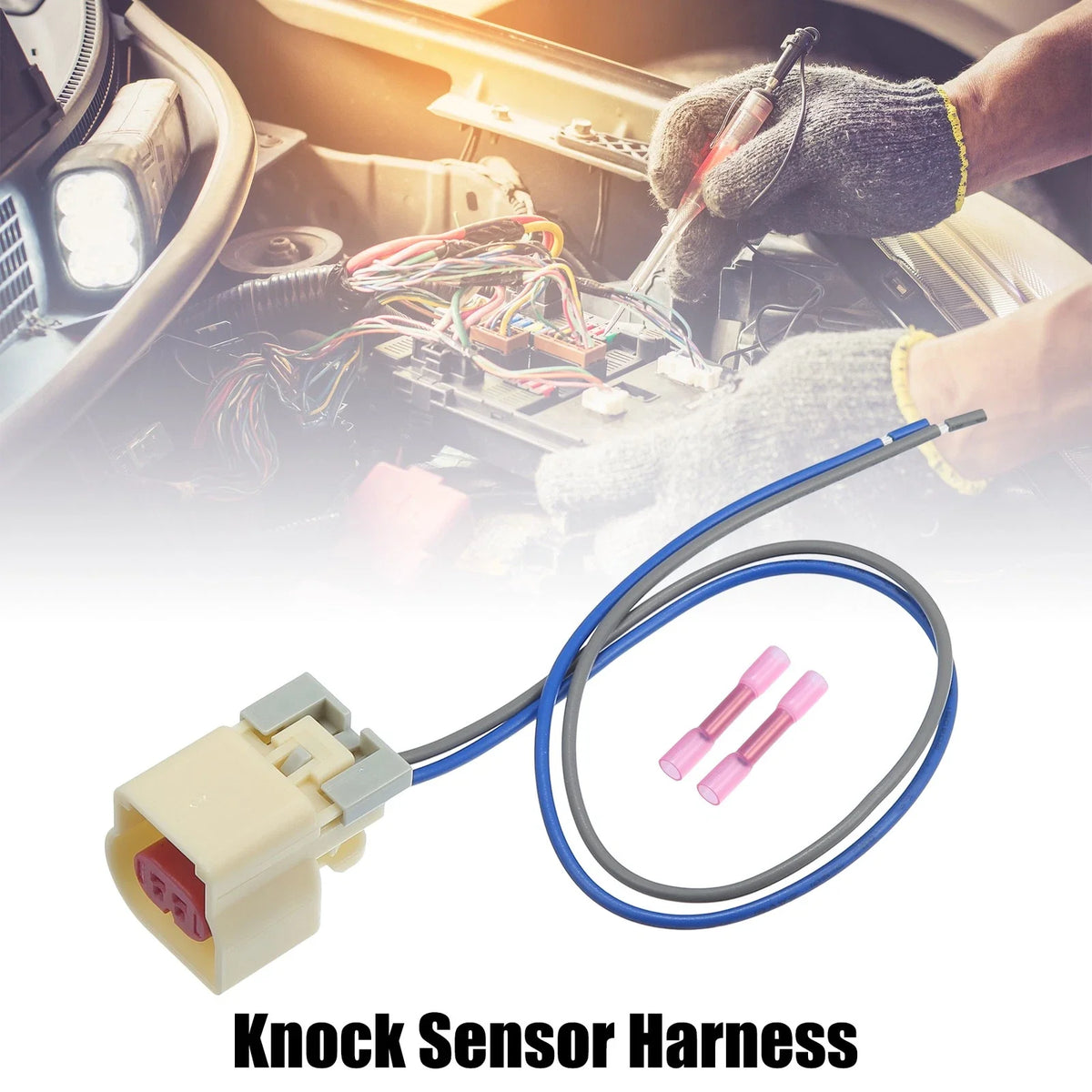 Set of 1 Knock Sensor Harness for Buick Enclave (2008–2017) No. 13580877