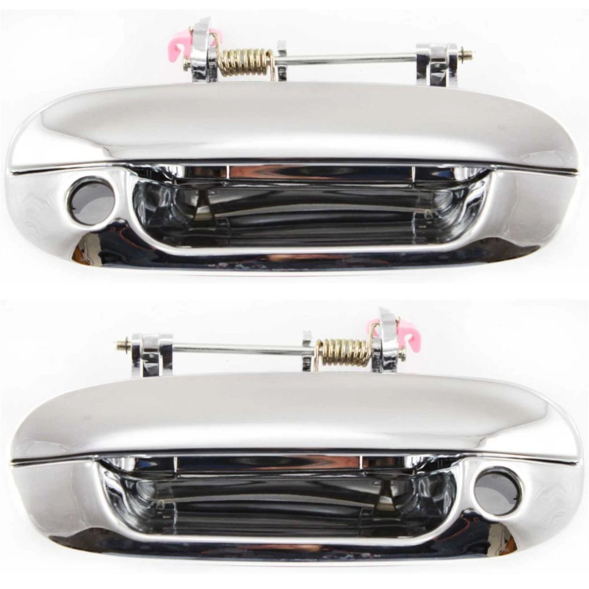 Set of 2 Chrome Door Handles for Olds Chevy