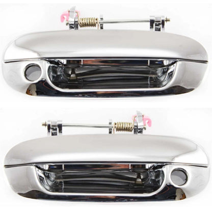 Set of 2 Chrome Door Handles for Olds Chevy