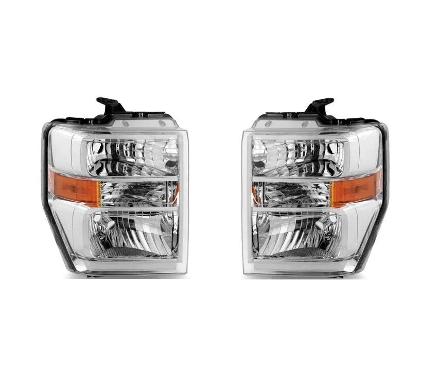 Halogen Headlight Pair for Ford E-150 E-250 E-350 Super Duty (2008–2026)