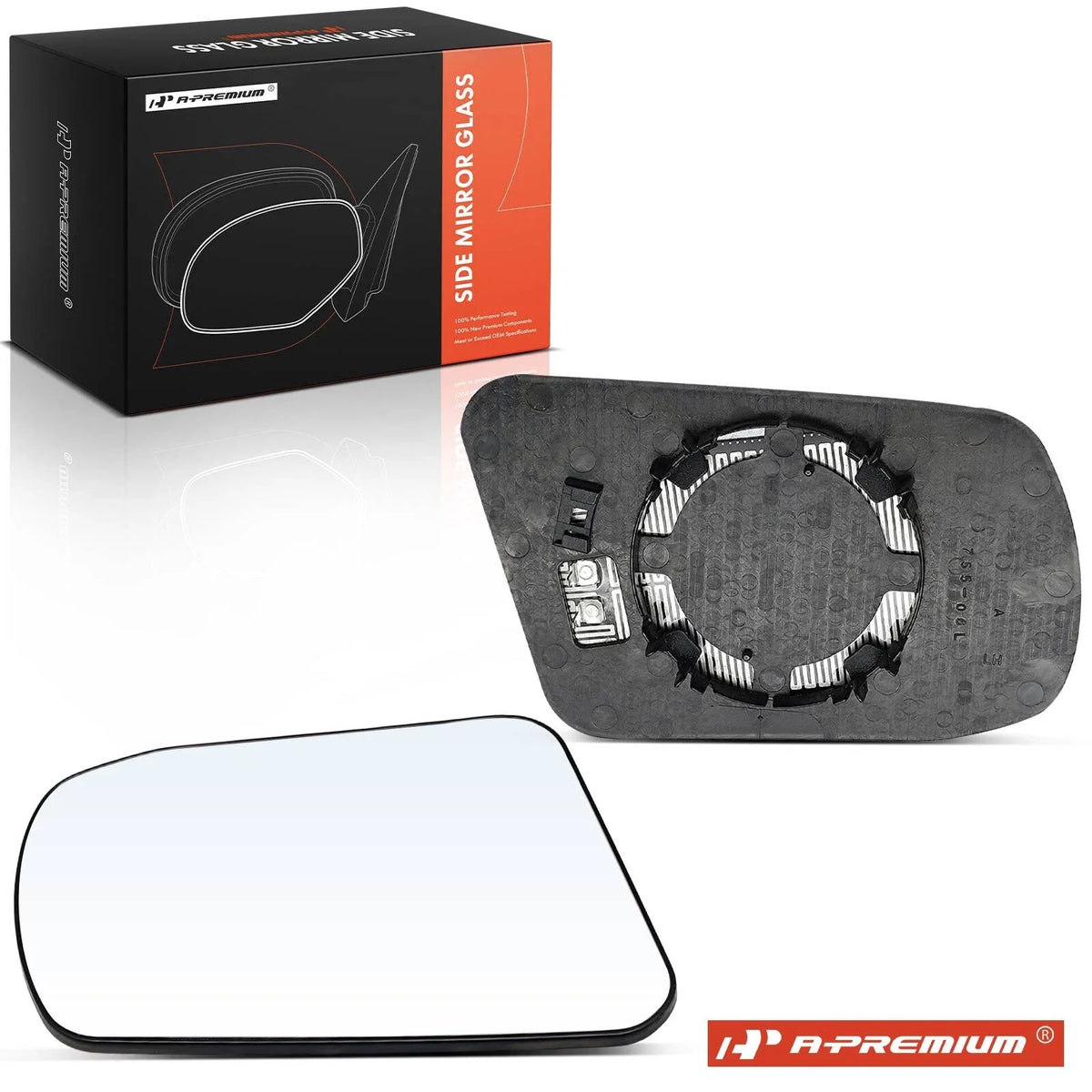 Heated Driver Power Mirror Glass for Nissan Altima (2007–2013)