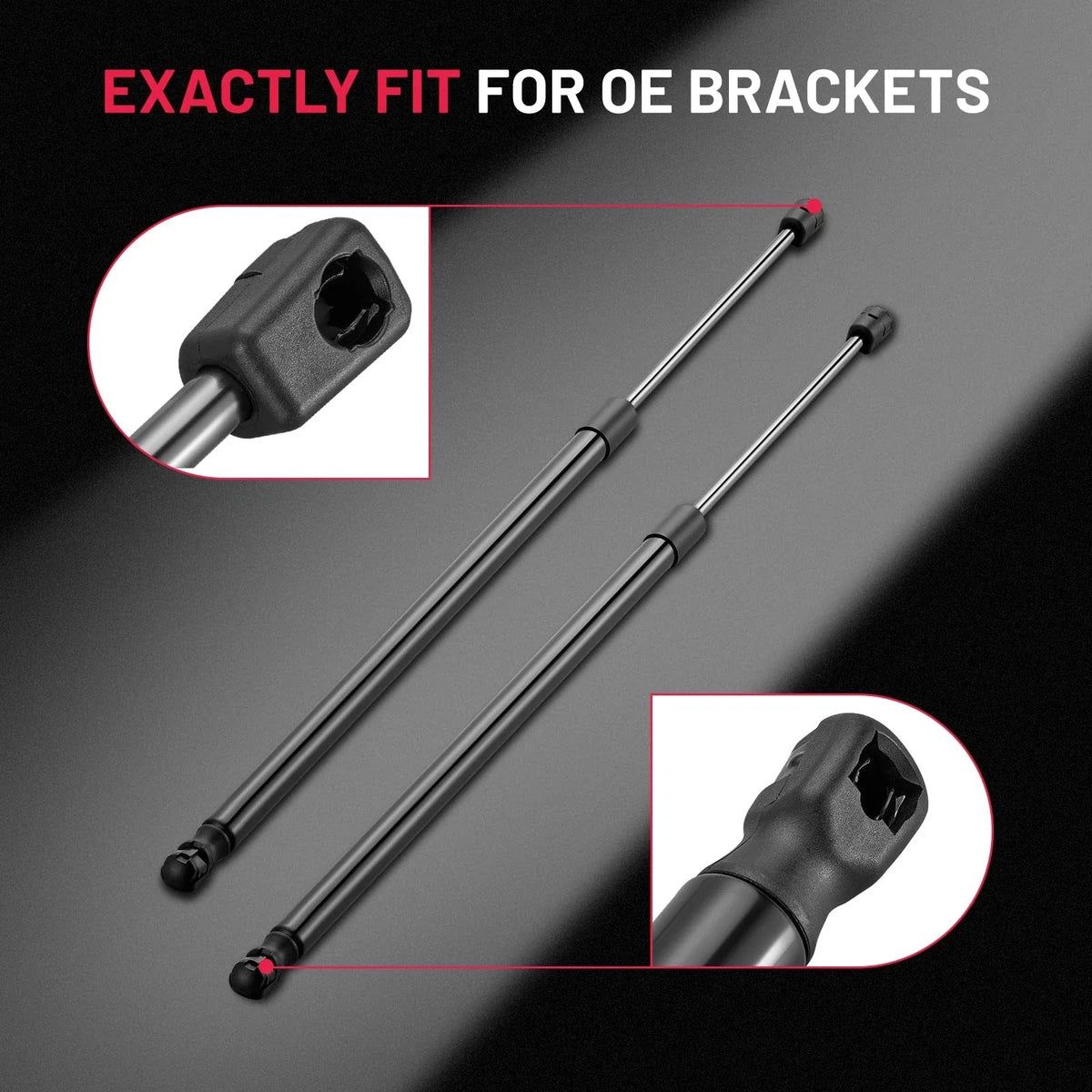 Hood Gas Lift Support Struts 2X for 2007-2013 GMC Acadia