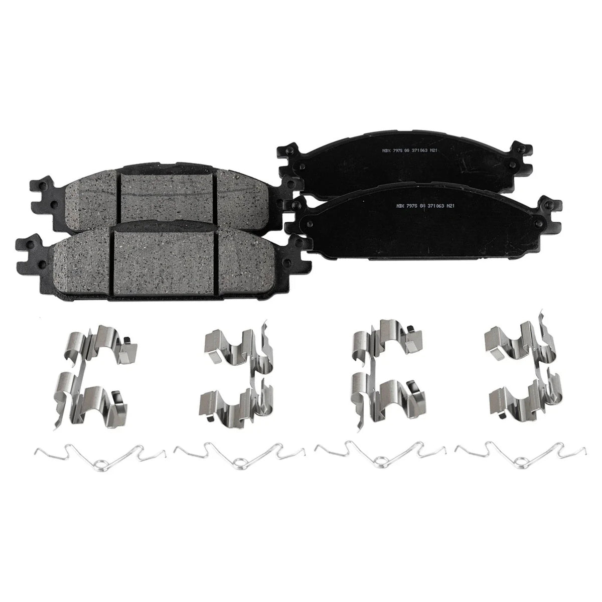 Complete Brake Disc and Pad Set for Lincoln MKT (2013–2019) Front/Rear