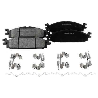 Complete Brake Disc and Pad Set for Lincoln MKT (2013–2019) Front/Rear