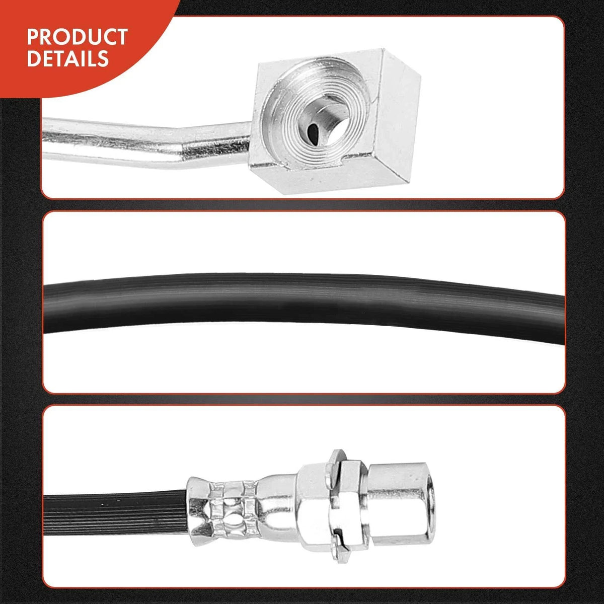 1999-2004 Ford Mustang Front Left Brake Hose Assembly