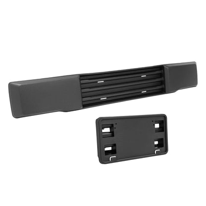 Front Bumper Cover Trim and License Plate Panel for Ford F150 2015-2017