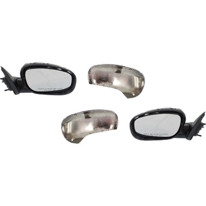 Power Mirror Set of 2 for Chrysler 300 (2005–2010) Heated Chrome Manual Folding