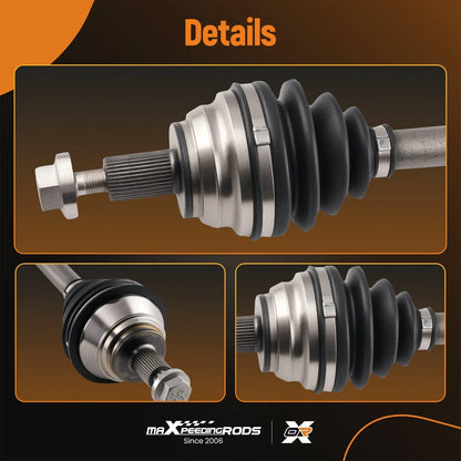 Front Complete CV Axle for 2014-2017 VW Beetle Passat 1.8L FWD