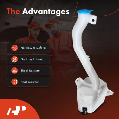 Windshield Washer Reservoir with Pump & Cap for Element (2003-2011)