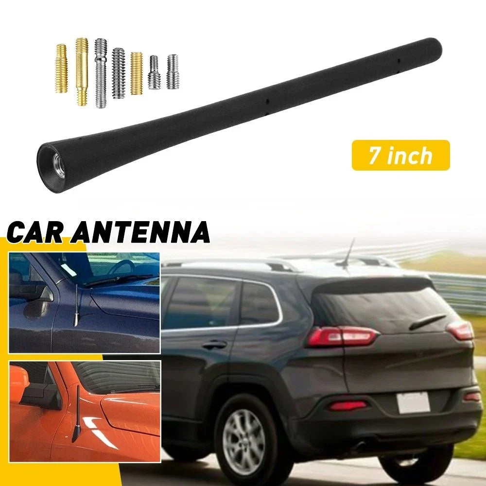7" Rubber Antenna Mast for Dodge Jeep Chrysler (EXV)