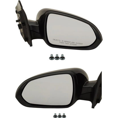 Power Mirrors for Hyundai Accent (2018–2022) Driver & Passenger Side Paintable
