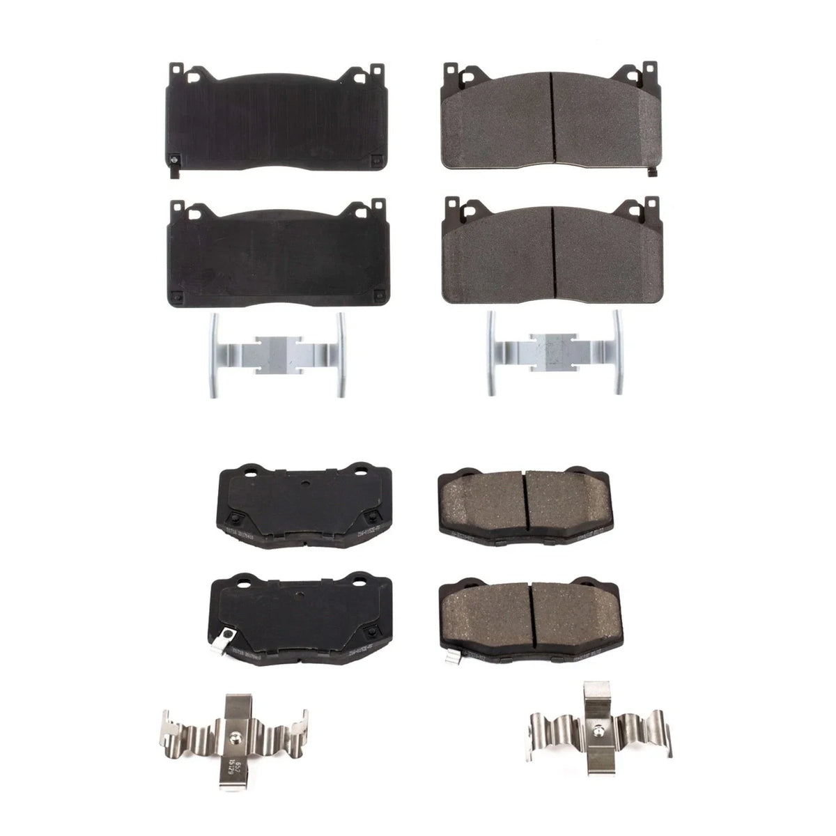 PowerStop Z17 Low-Dust Ceramic Disc Brake Pads Kit for Shelby GT350R (2016–2020)