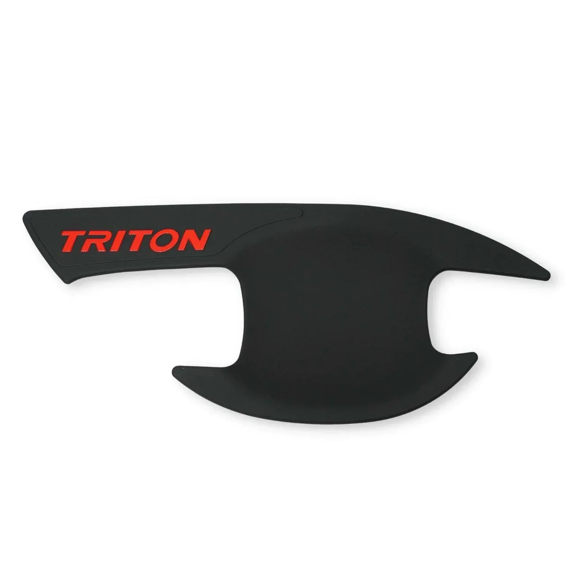Matte Black Door Handle Insert Bowl Trim for Triton L200 (15-22)