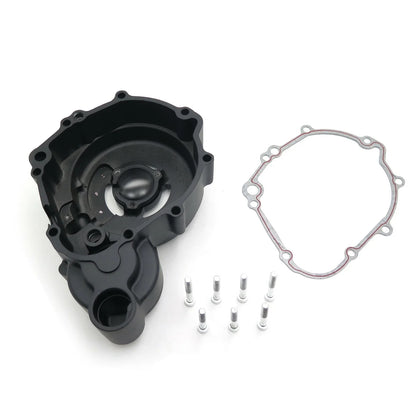 Left Side Stator Cover in Black for Suzuki GSXR 600/750 (2006-2024)