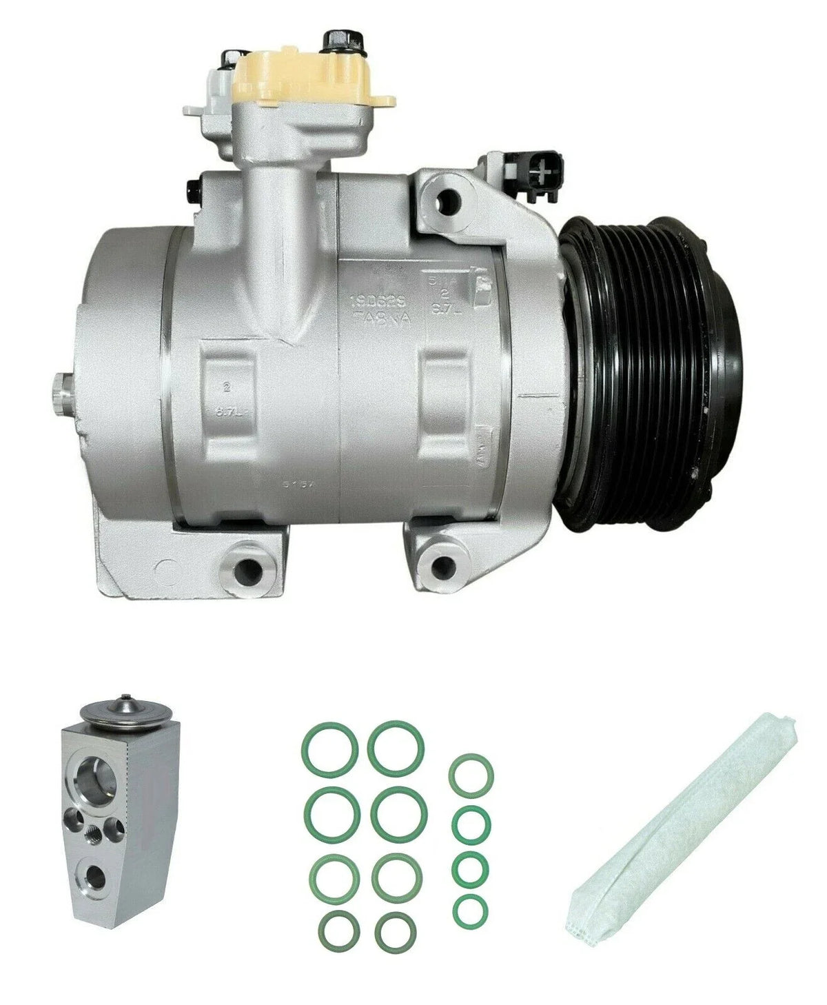 AC Compressor Kit Replacement for Ford F-250 Super Duty 6.7L (2017–2019)