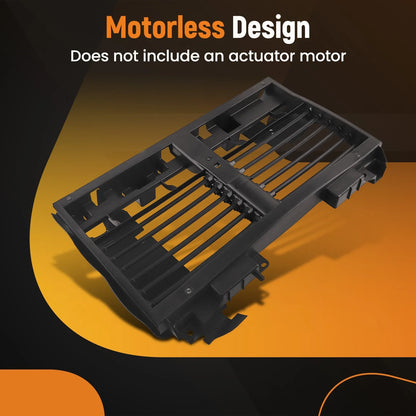Radiator Assembly Shutter for 2019-2024 Ram 1500 DT W/O Actuator