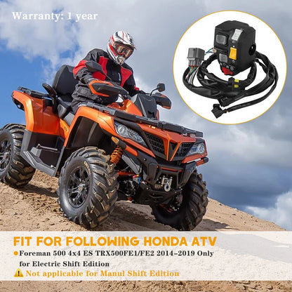 Handlebar Switch - Start Stop & Headlight for Honda Foreman 500 2014-2019