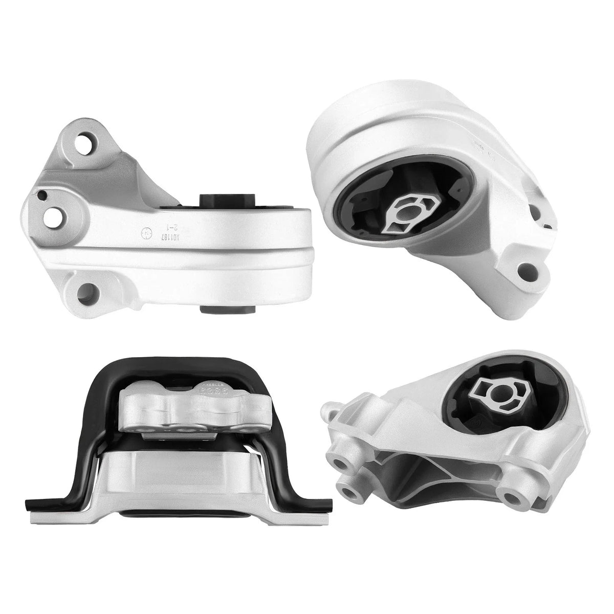 4-Piece Motor and Trans Mount Set for 2010-2017 GMC Terrain, Chevy Equinox 2.4L