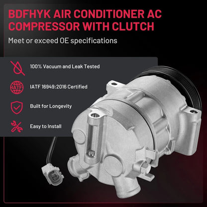 AC Compressor for Jeep Compass (2009–2017) & Dodge Caliber (2009)