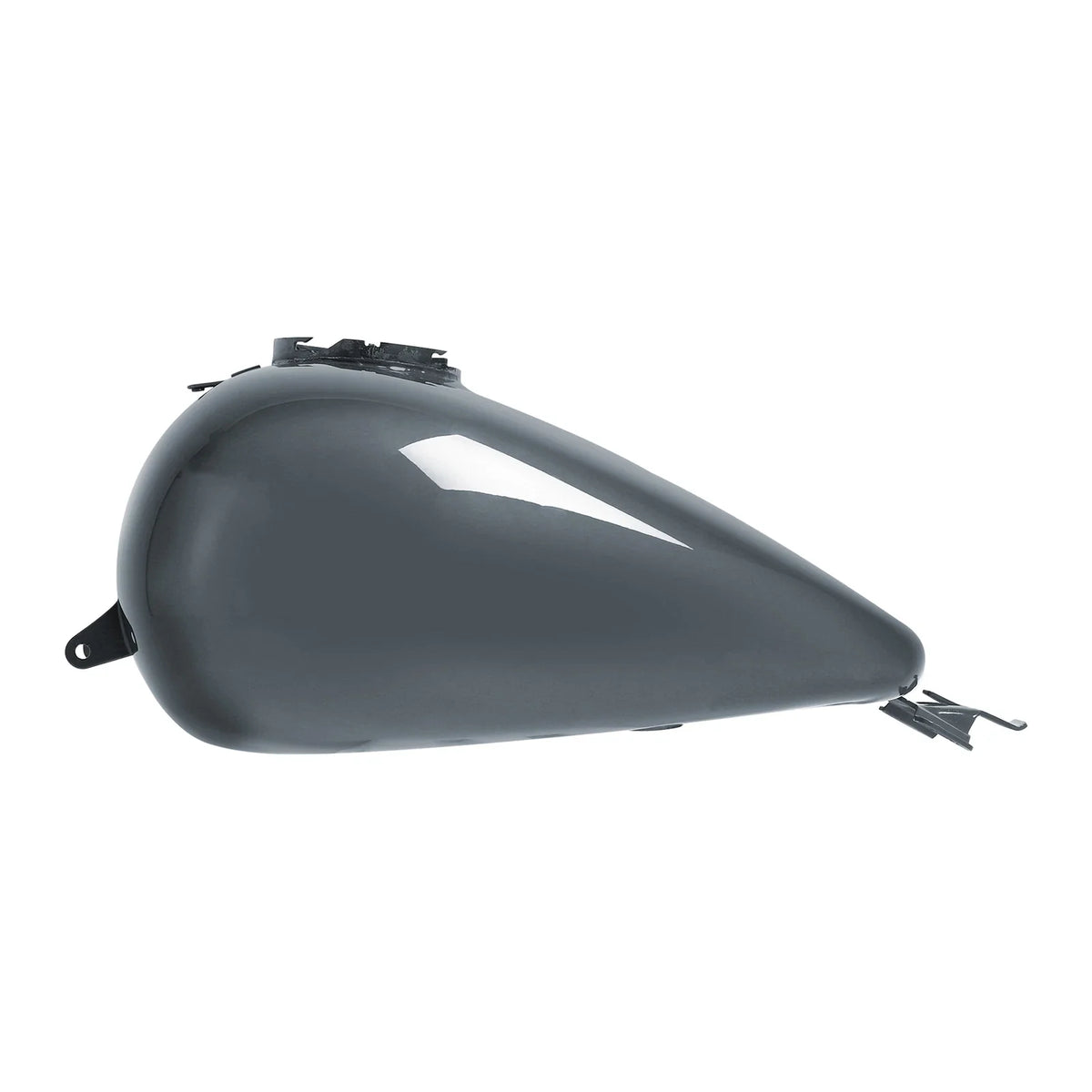 6 Gallon Fuel Tank Gunship Gray for Harley Electra Road Glide 2008-2025