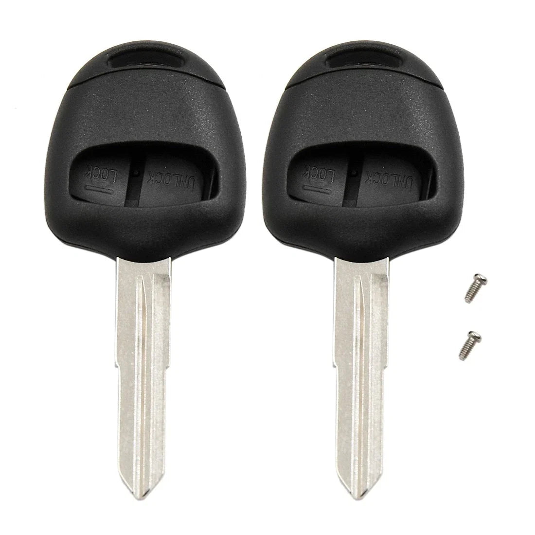 Key Fob Shell Case for Mitsubishi Outlander L200 (2003–2023) 2 Button
