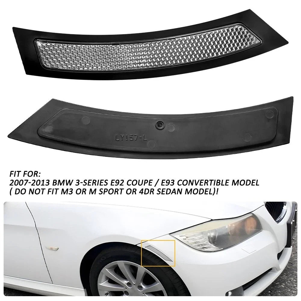 Clear Smoke Side Marker Lamps for BMW E92 E93 (2007–2013)