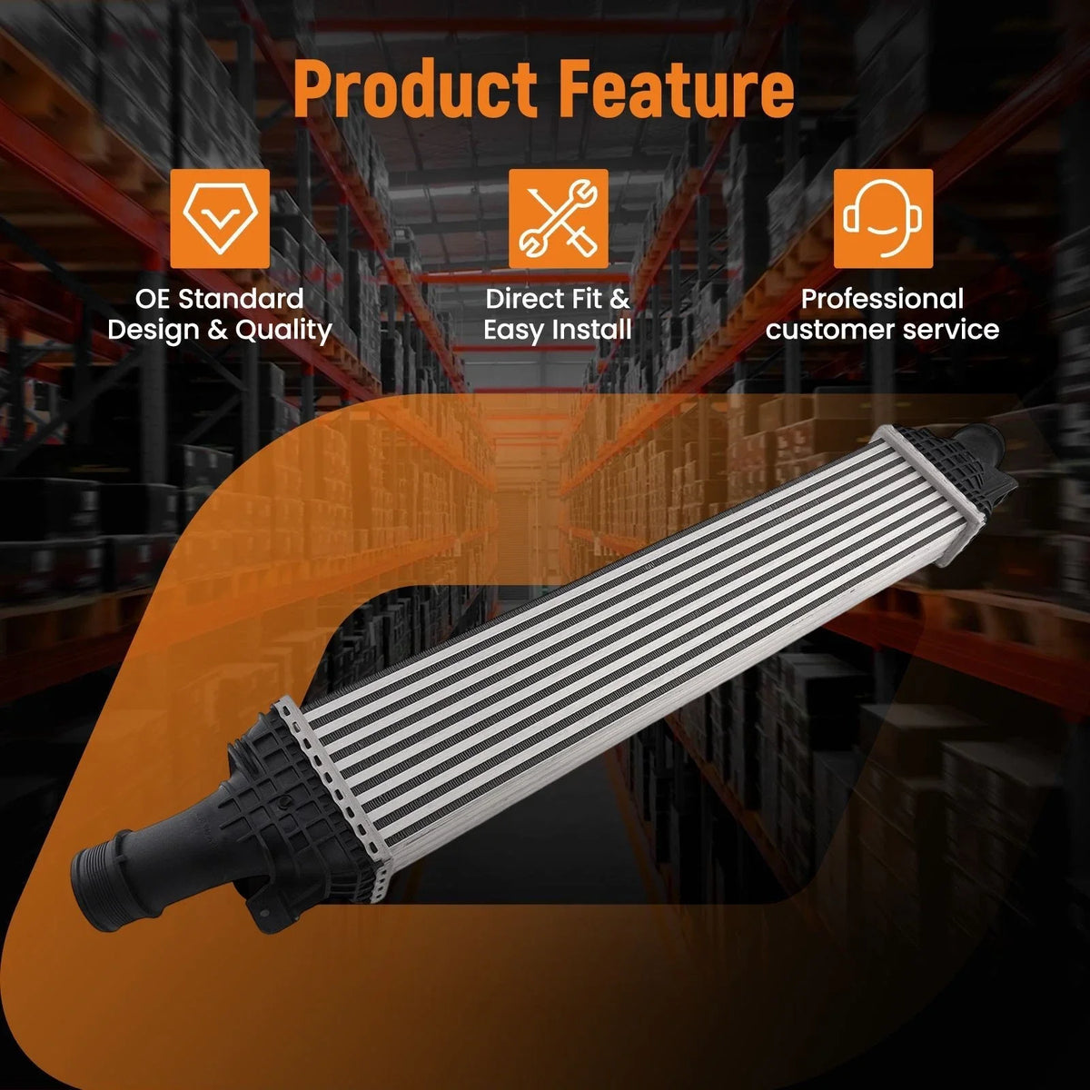 2.0L Intercooler for Audi A4 A5 L4 (2008-2016) 8K0145805G