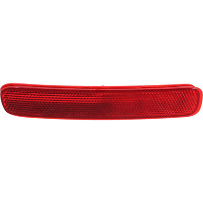 Bumper Reflector for Toyota Highlander (2011–2013) Red Lens Rear Driver Side