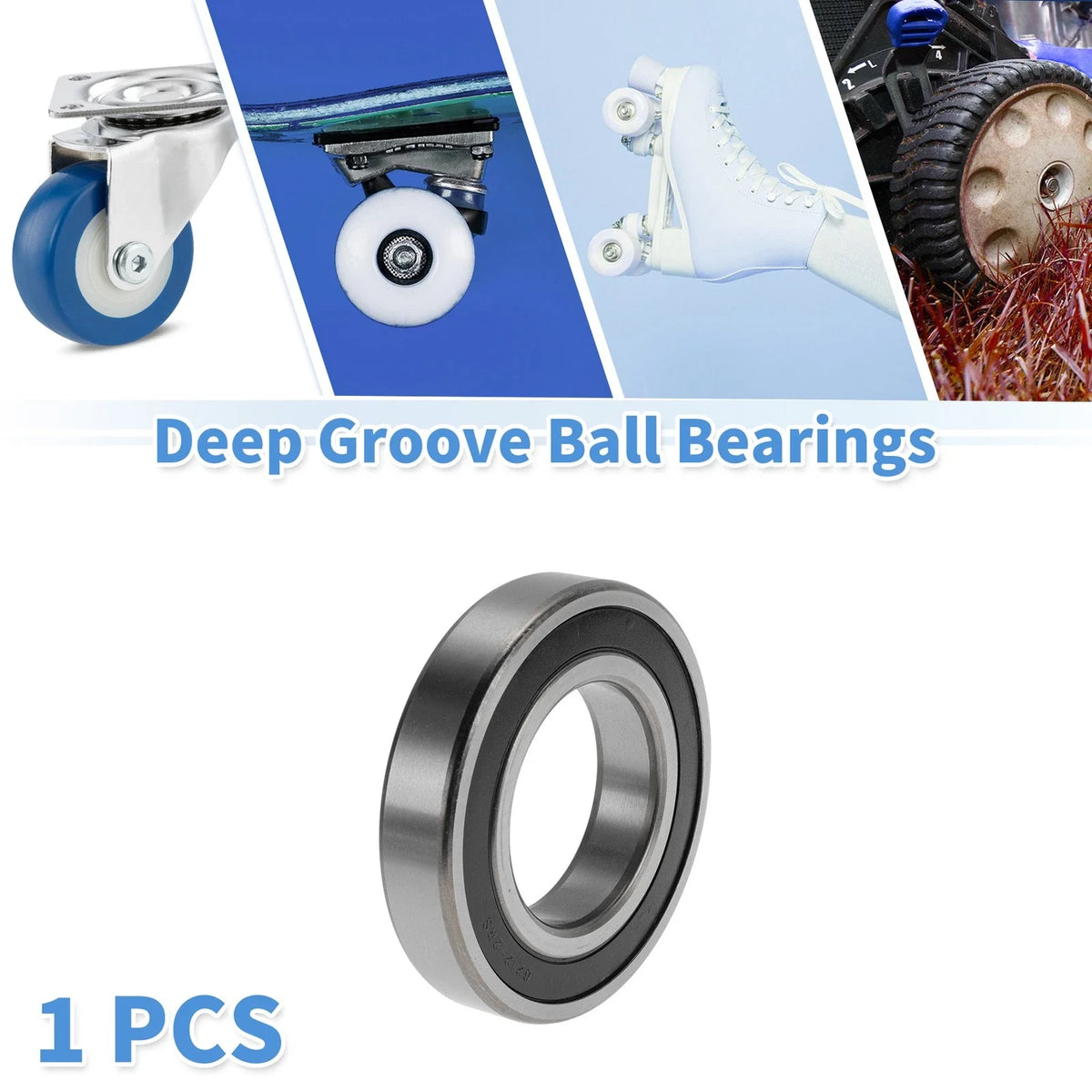 Deep Groove Ball Bearing 6212DDU for Various Models (60x110x22mm)