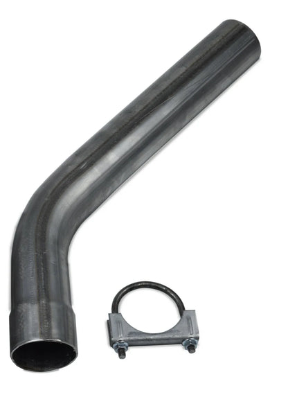 Aluminized Steel 3" Mandrel Bend Pipe 45 Degree with Hardware