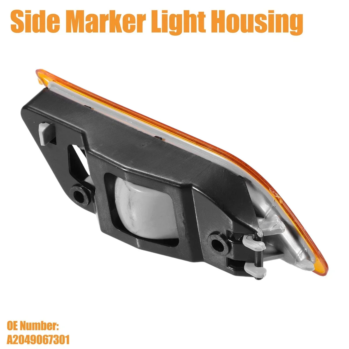 Auto Side Marker Light Housing for C250 Mercedes-Benz 2012-2015