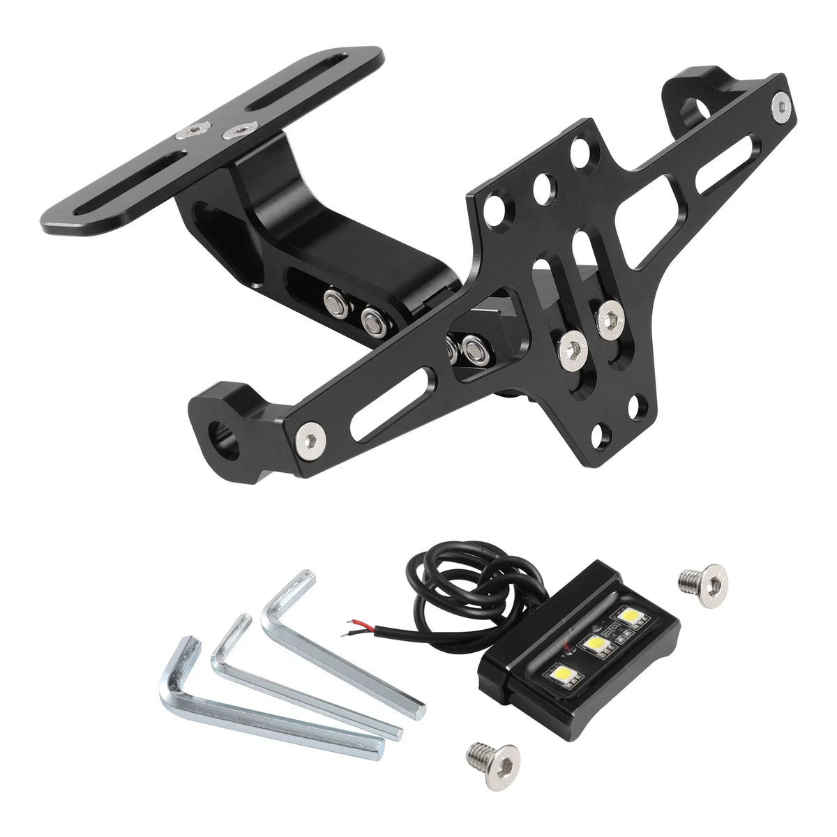 Universal Fender License Plate for Yamaha YZF-R1 R3 R6 R7 (2015-2023)